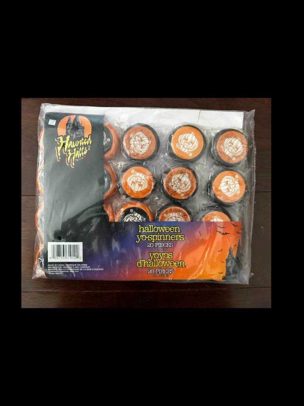 Halloween Yo-Spinners - 20 ( New, Sealed)